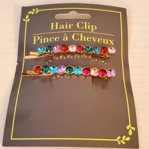 🌈 Rainbow Hair Clips